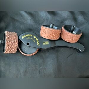 Rolling stamp with interchangeable handle Stampin up